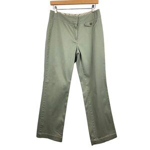 Janeville Womens Green Pants Size 8